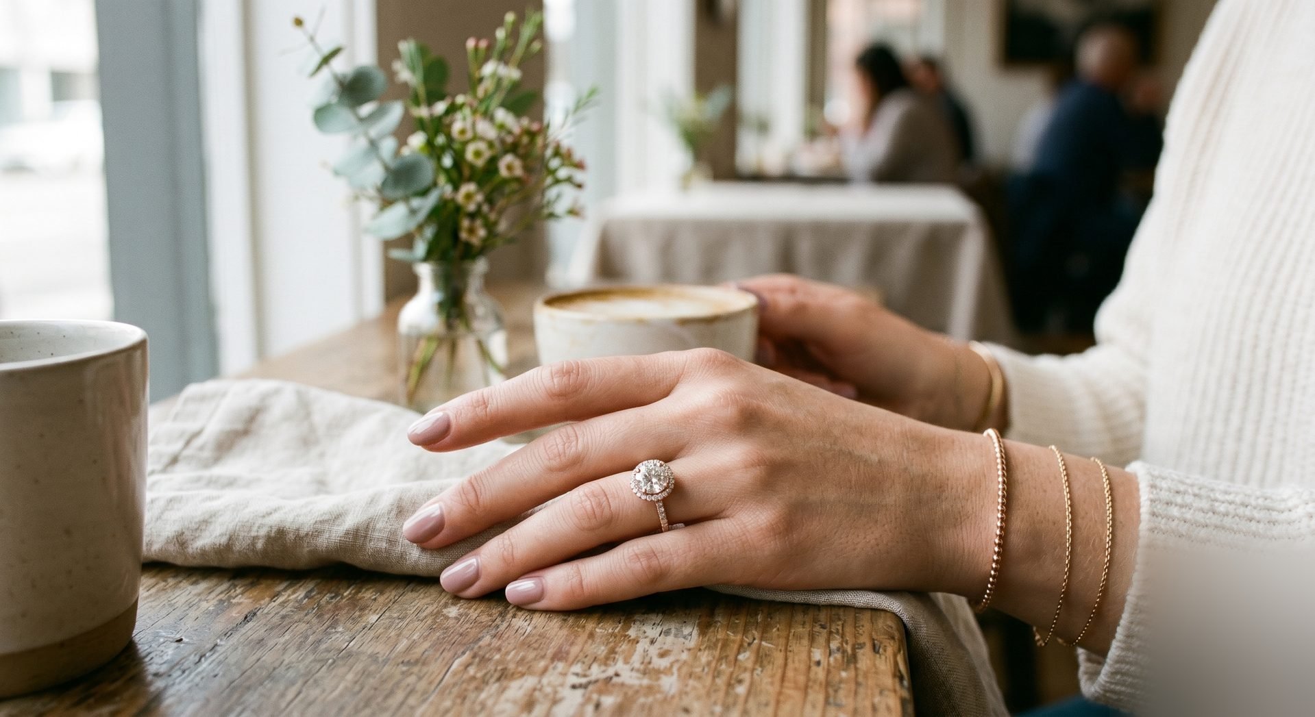 Halo — round brilliant